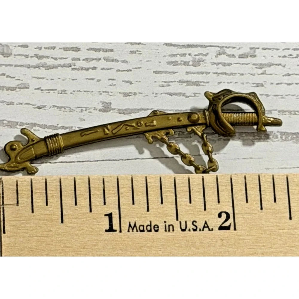 GI Joe Vtg‎ Weapon Accessory 1988 Gold Destro Sword